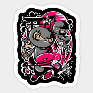 Ninja Rebelz Sticker